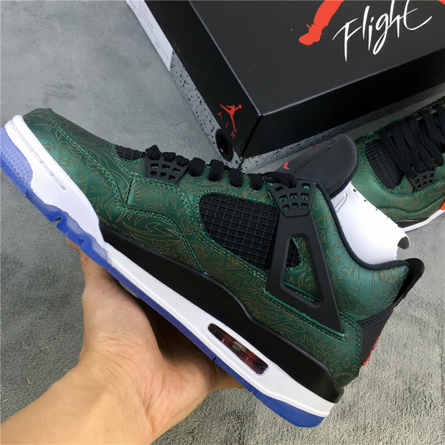 2019 Air Jordan 4 Retro Laser Green